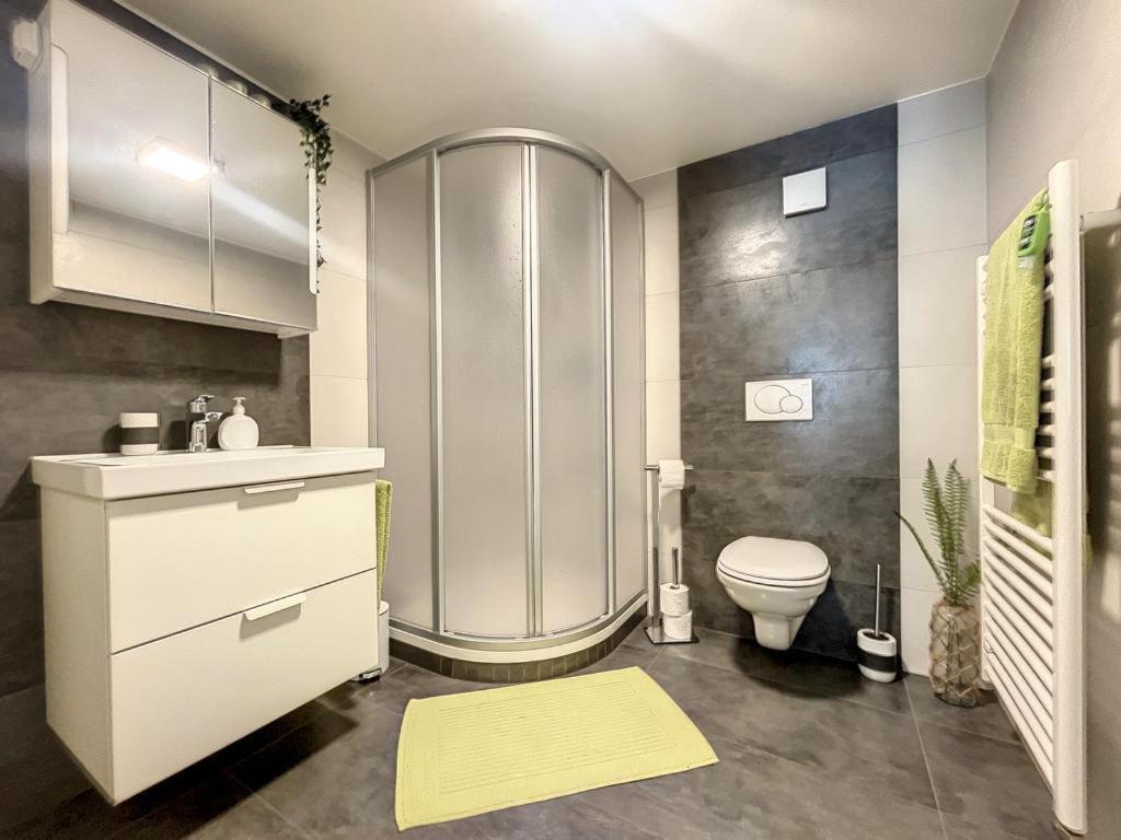 Appartement Moderne Avec Terrasse Et Piscine A Chatel Sur Bex Exterior foto